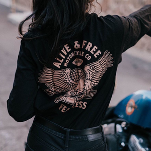 Bronze Eagle Long Sleeve - Alive & Free Co