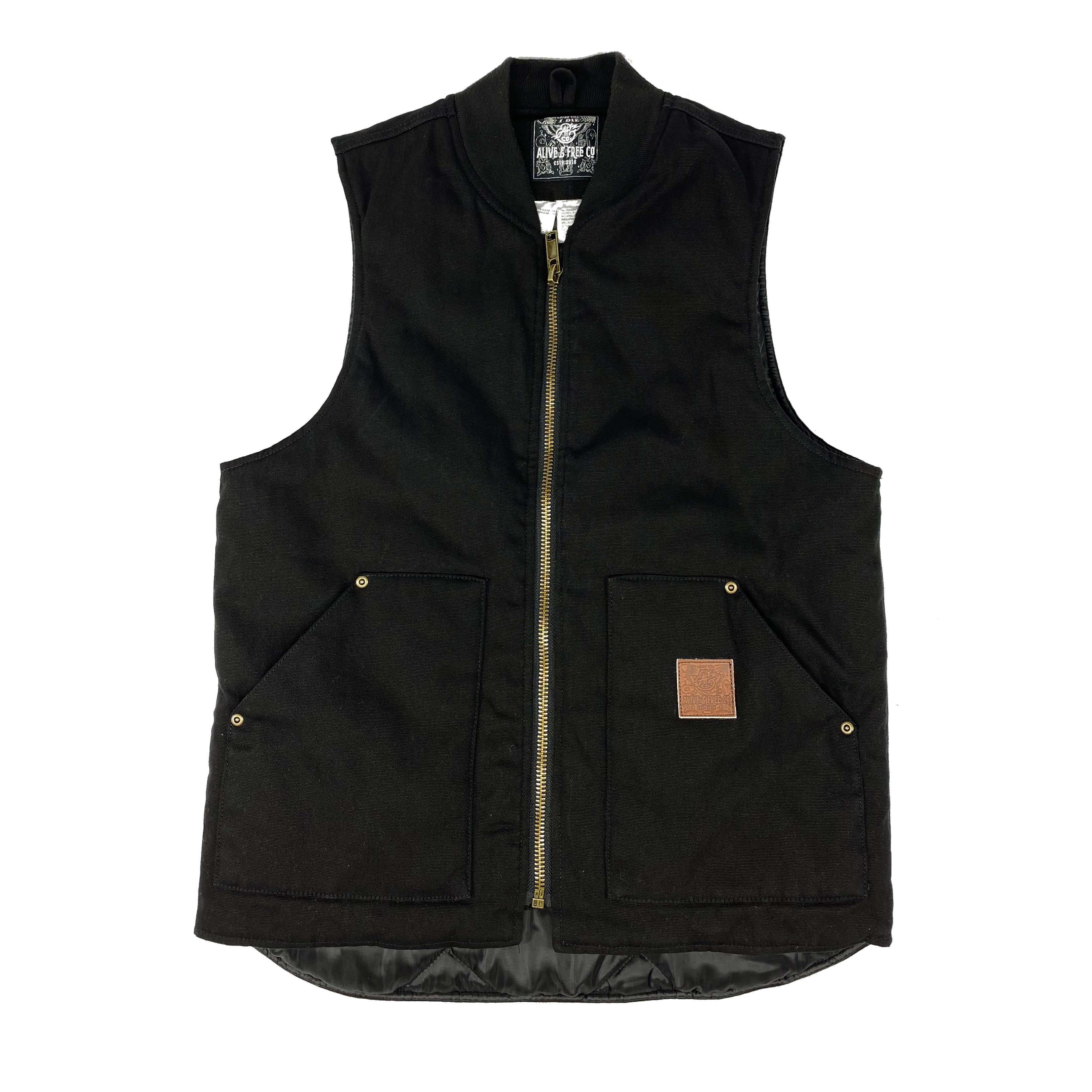 "Bruiser" Canvas Vest - A&fco