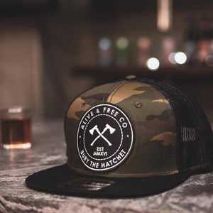 "BTH" Camo Trucker Snapback - A&fco