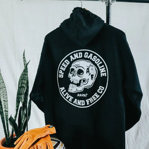 "Bonehead" Hoodie - Alive & Free Co