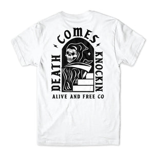 "Death Comes Knockin" Tee - A&fco