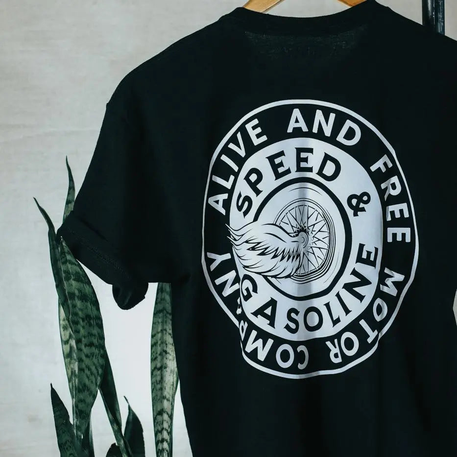 "Fueled By Motors" Tee - Alive & Free Co