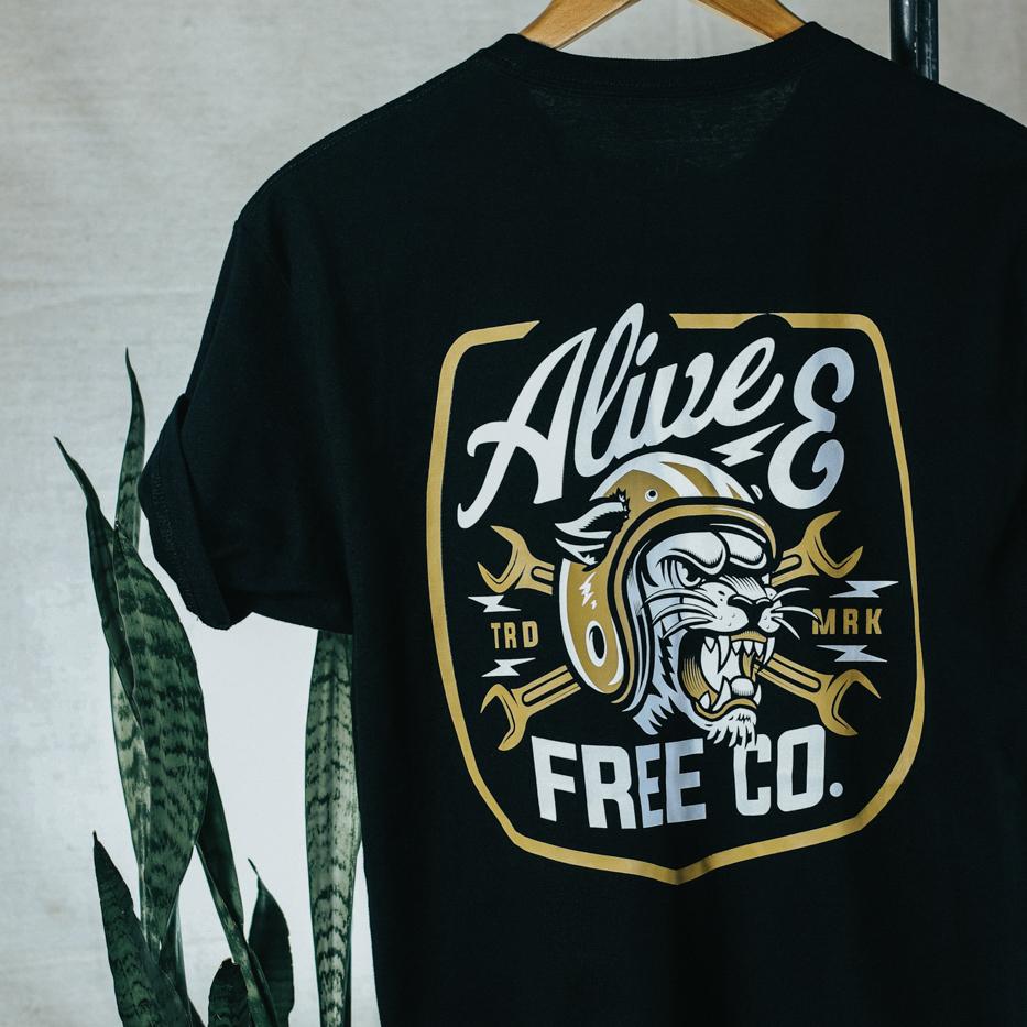 "Wildcat" Tee - Alive & Free Co