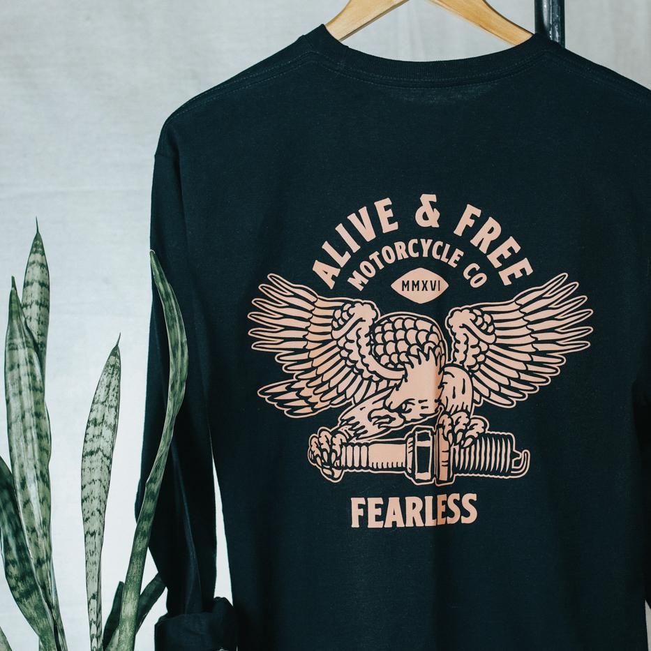 Bronze Eagle Long Sleeve - Alive & Free Co