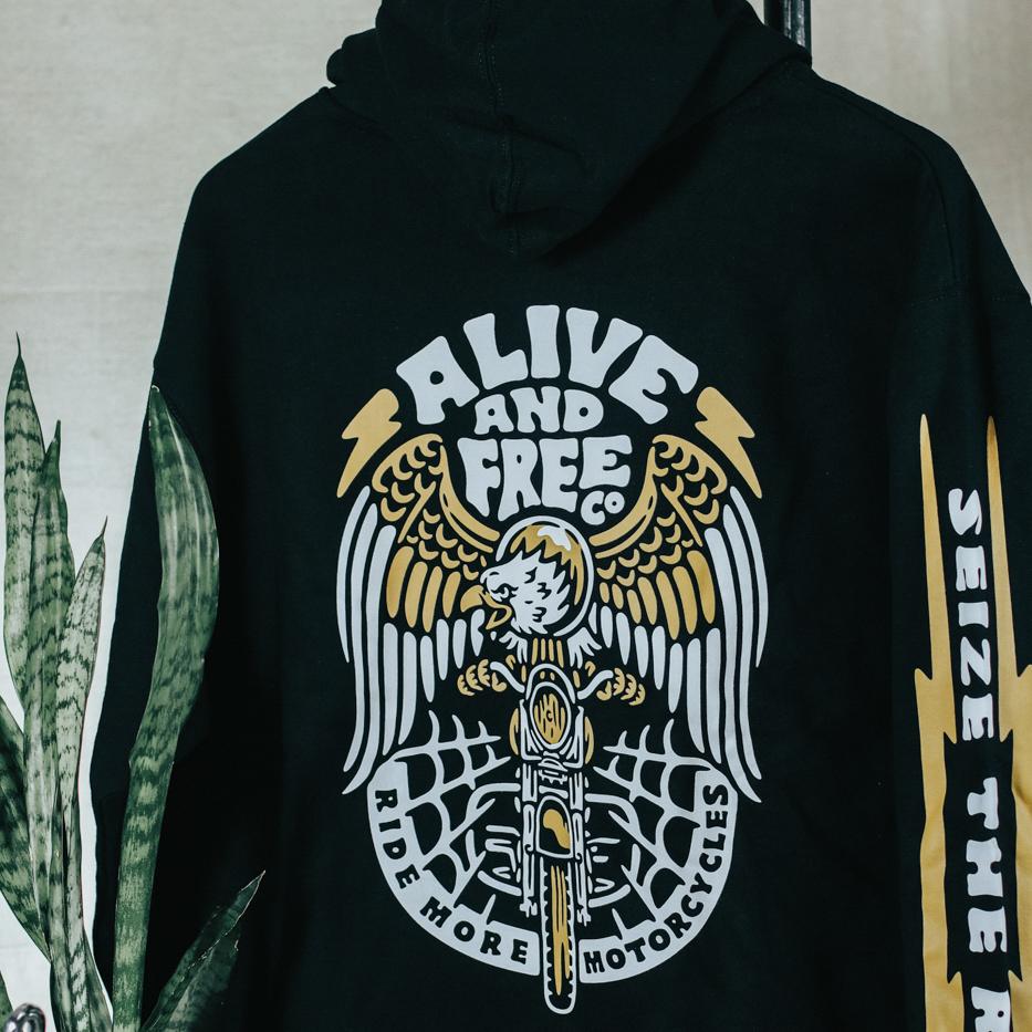 "Carpe Viam" Premium Hoodie