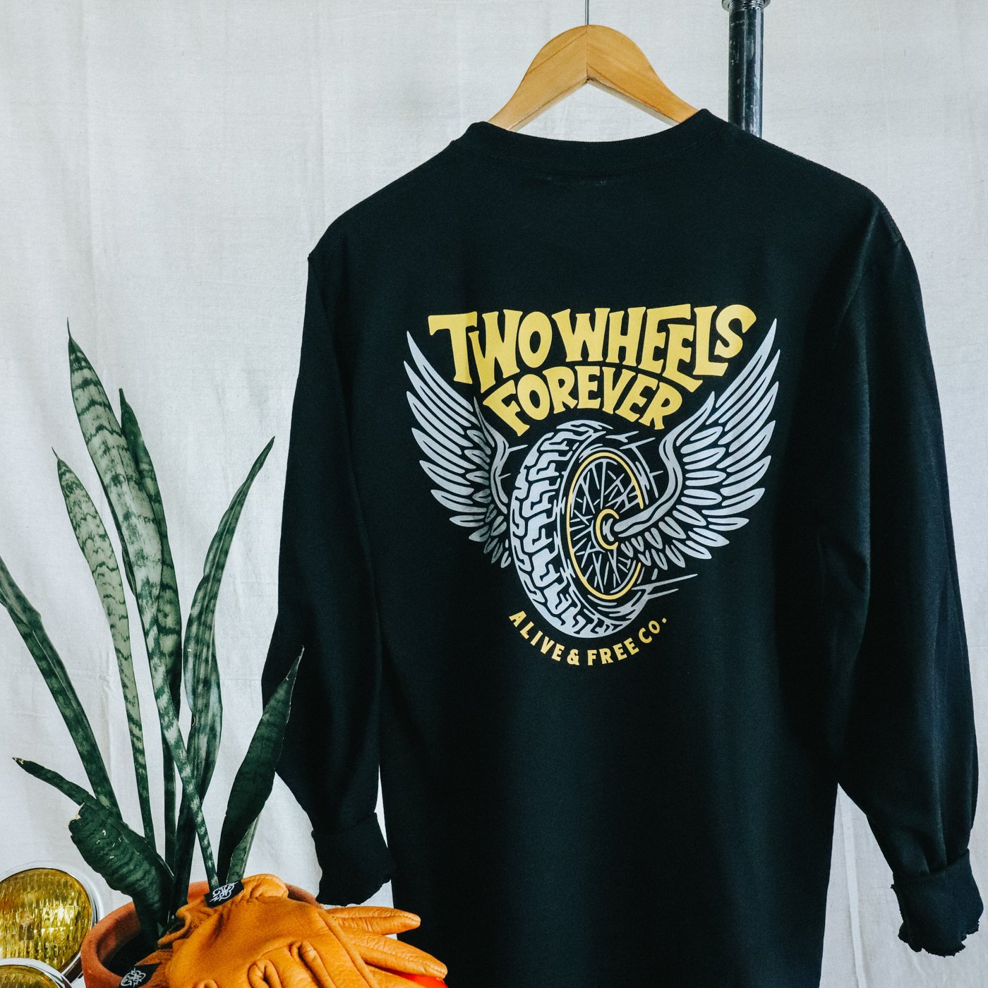 Two Wheels Forever Long Sleeve