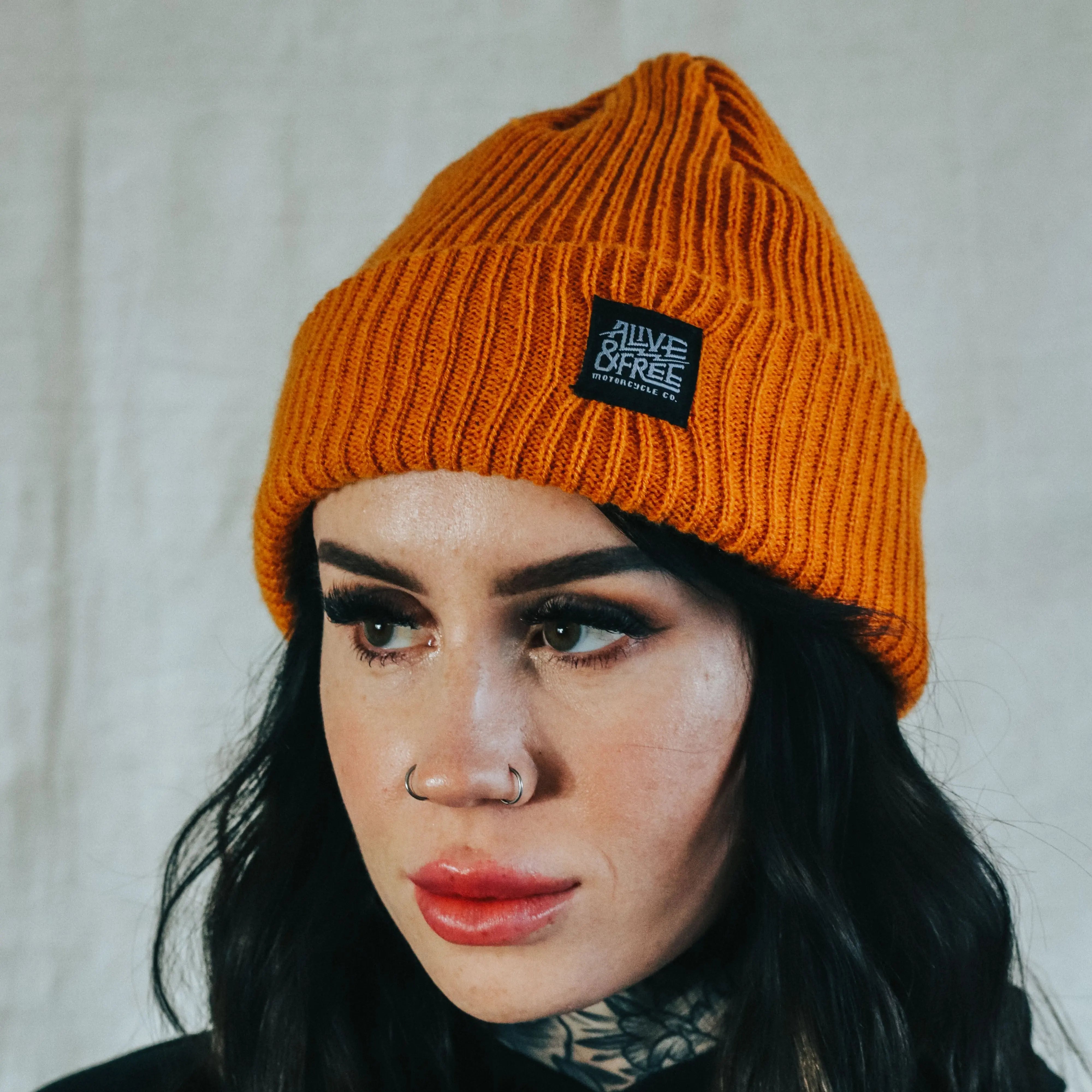 OG Beanie - Gold - Alive & Free Co