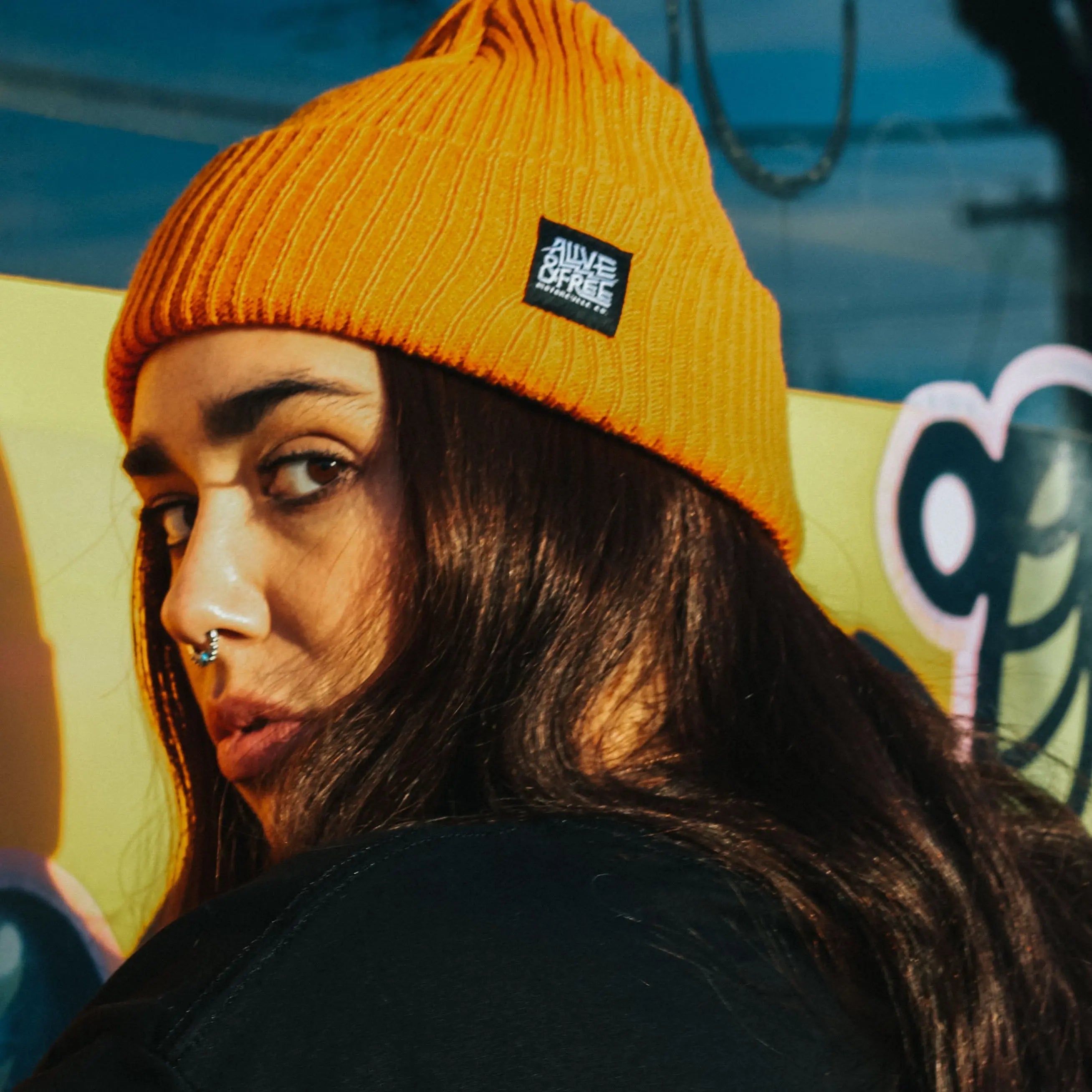 OG Beanie - Gold - Alive & Free Co