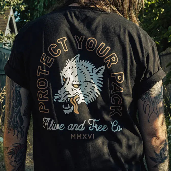 Protect Your Pack Tee - Alive & Free Co