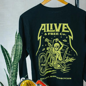 Space Invader Long Sleeve - Alive & Free Co