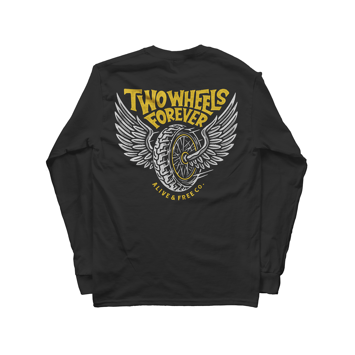 Two Wheels Forever Long Sleeve - A&fco