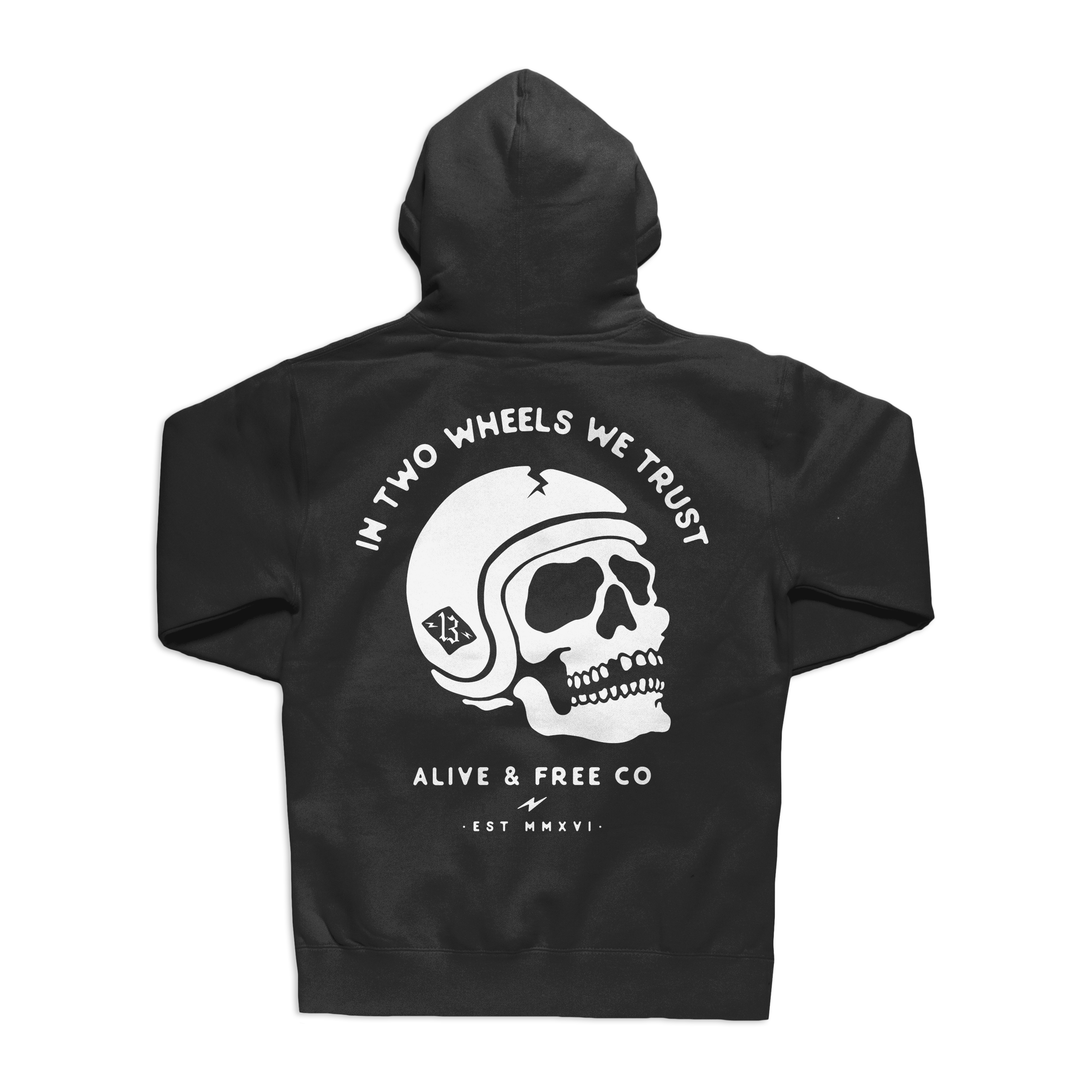 "Two Wheels" Classic Hoodie - A&fco